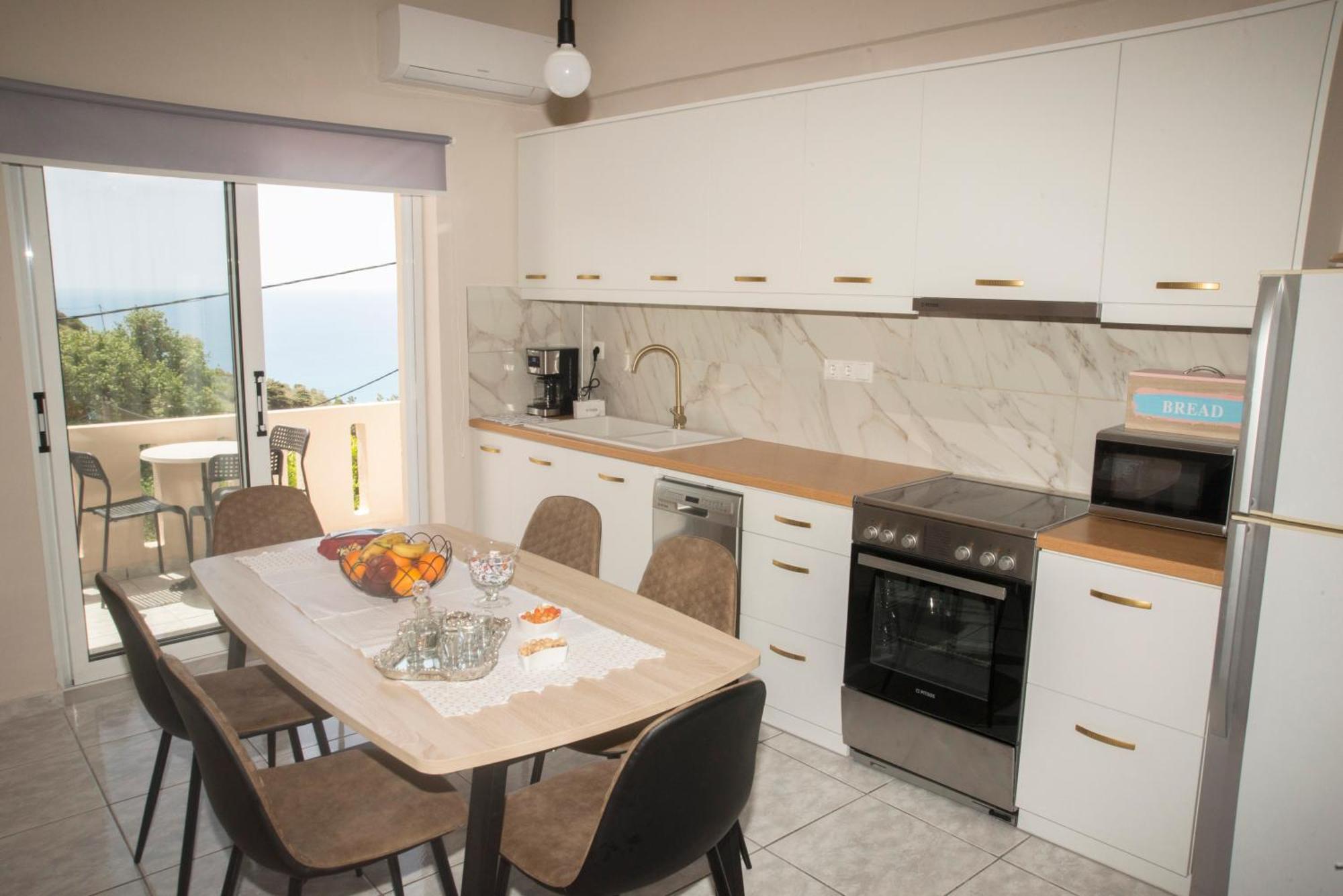 Petasos House - Garden - Sea View Villa Sellia  Bagian luar foto